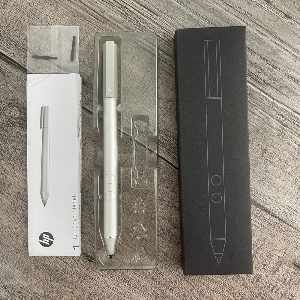 HP Metallic Silver Stylus Pen